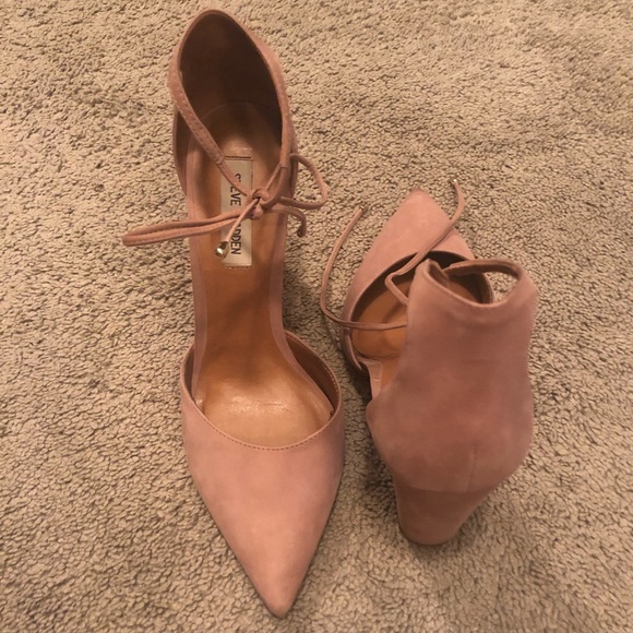 Steve Madden Shoes - Brushed Suede Steve Madden Heels